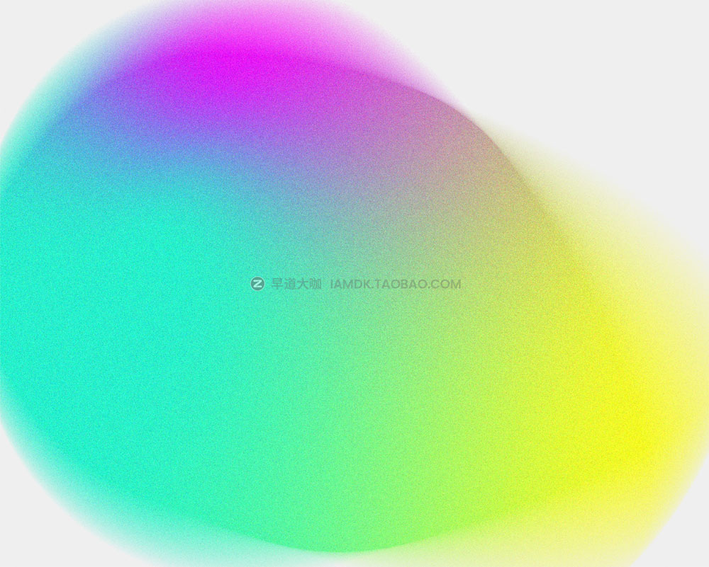 24款蓝紫黄渐变噪点颗粒迷幻背景图片设计素材 24 Colorful Gradient Backgrounds_img_2