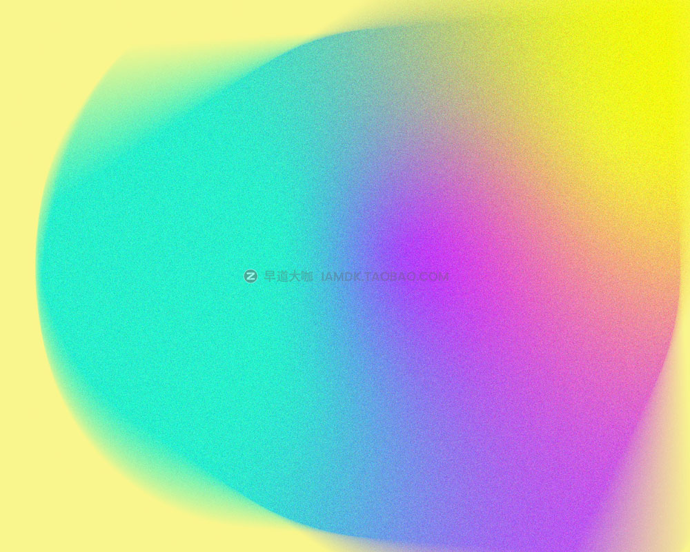 24款蓝紫黄渐变噪点颗粒迷幻背景图片设计素材 24 Colorful Gradient Backgrounds_img_2