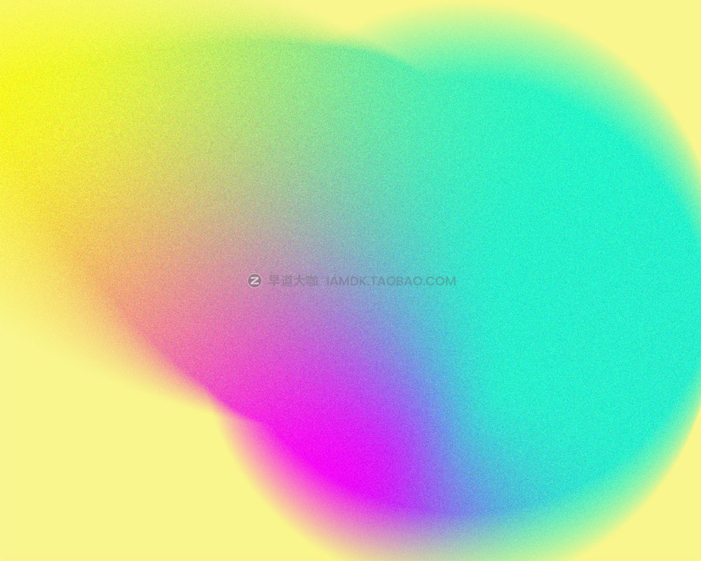 24款蓝紫黄渐变噪点颗粒迷幻背景图片设计素材 24 Colorful Gradient Backgrounds_img_2