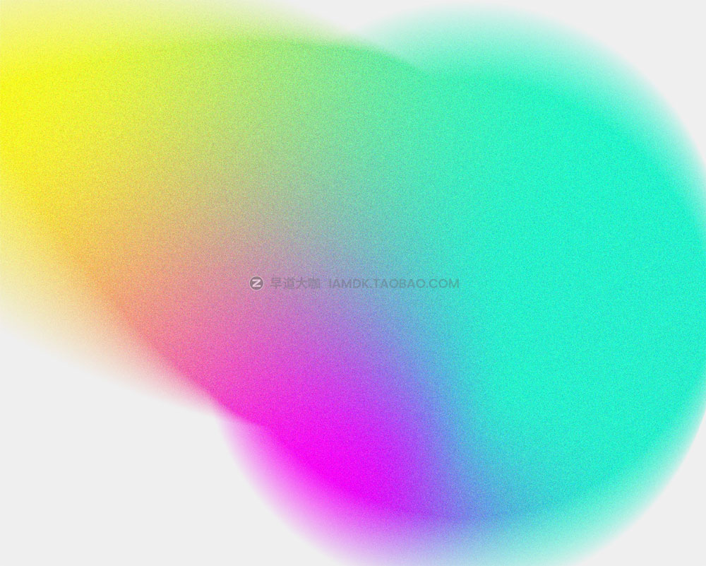 24款蓝紫黄渐变噪点颗粒迷幻背景图片设计素材 24 Colorful Gradient Backgrounds_img_2