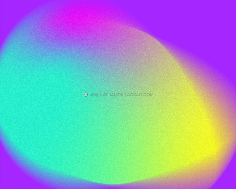 24款蓝紫黄渐变噪点颗粒迷幻背景图片设计素材 24 Colorful Gradient Backgrounds_img_2