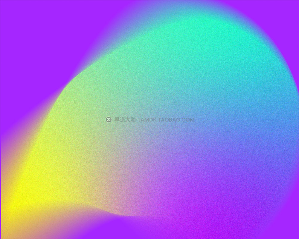 24款蓝紫黄渐变噪点颗粒迷幻背景图片设计素材 24 Colorful Gradient Backgrounds_img_2