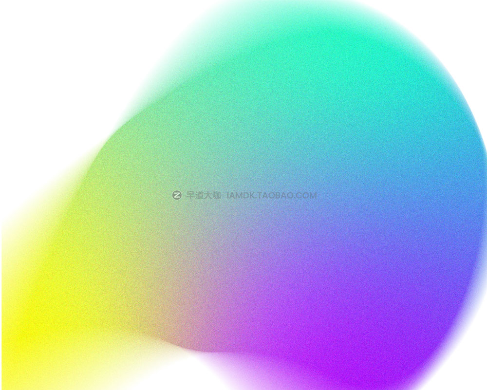 24款蓝紫黄渐变噪点颗粒迷幻背景图片设计素材 24 Colorful Gradient Backgrounds_img_2