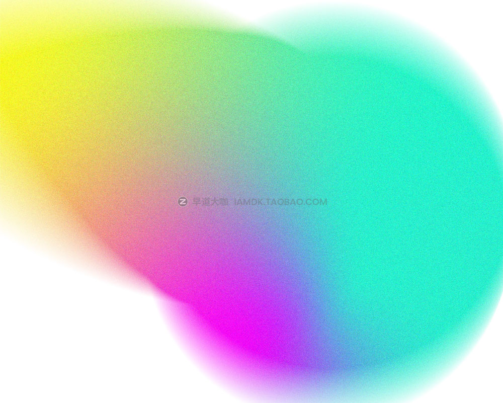 24款蓝紫黄渐变噪点颗粒迷幻背景图片设计素材 24 Colorful Gradient Backgrounds_img_2