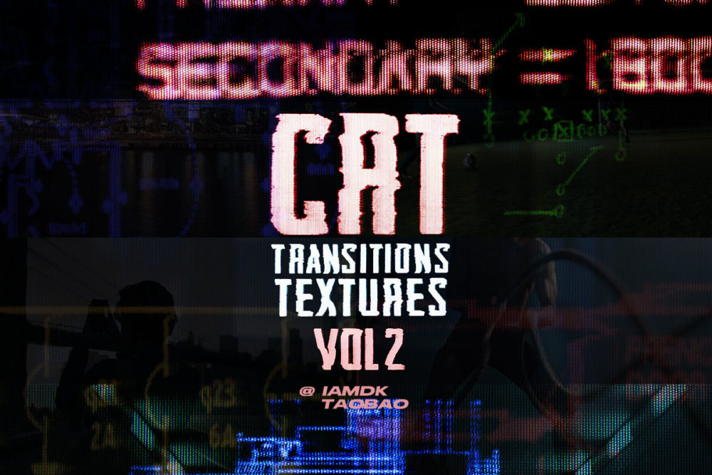 70多款复古故障信号损坏颗粒失真crt显示特效4k视频素材包 Master filmmaker – CRT Transitions + Texture Vol. 2_img_2