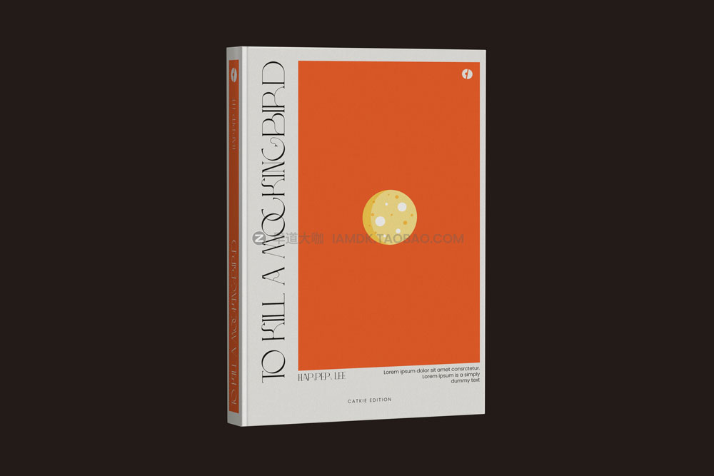 极简画册书籍封面封底设计ai矢量模板素材 Illustrated Minimal Book Covers_img_2