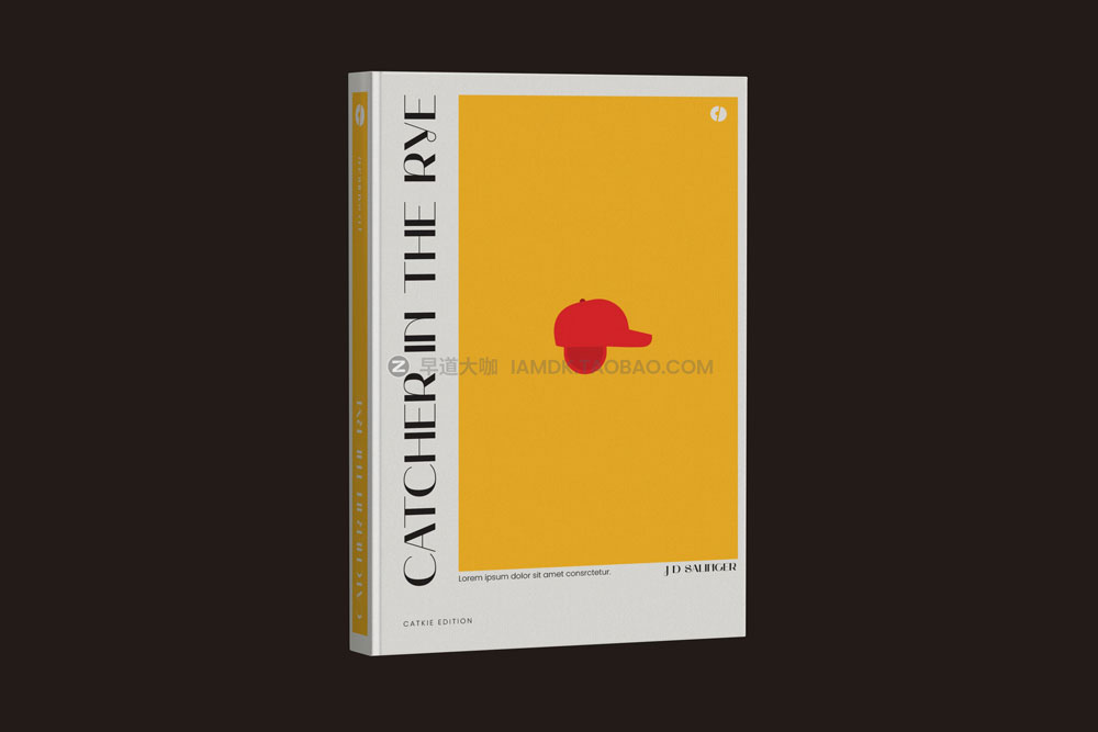 极简画册书籍封面封底设计ai矢量模板素材 Illustrated Minimal Book Covers_img_2