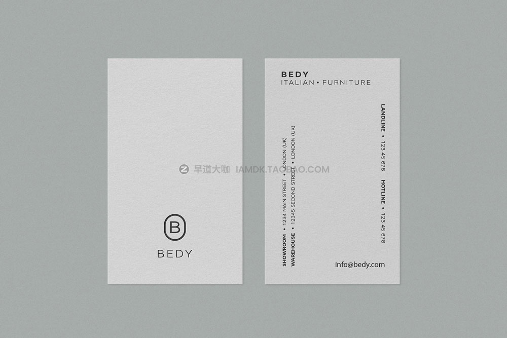 高级质感商务名片卡片logo设计展示贴图psd样机模板 Business Card Mockups_img_2