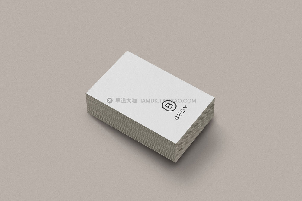 高级质感商务名片卡片logo设计展示贴图psd样机模板 Business Card Mockups_img_2