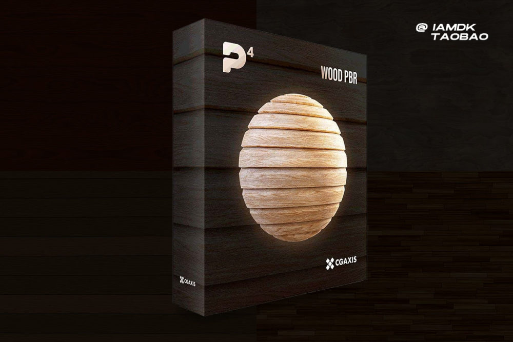 100种8K高品质木头模板PBR材质3d贴图纹理背景图片素材 CGAxis - Physical 4 - Wood PBR Textures_img_2