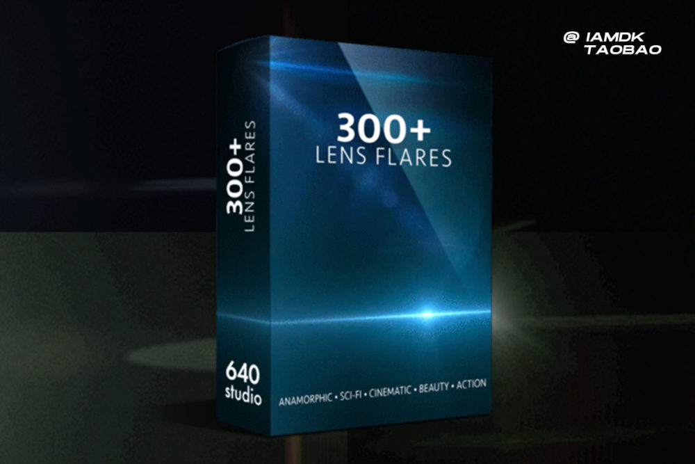 300多组复古科幻镜头漏光光晕5k视频设计素材 640Studio – 300+ Action Sci-fi Cinematic Anamorphic Lens Flares_img_2