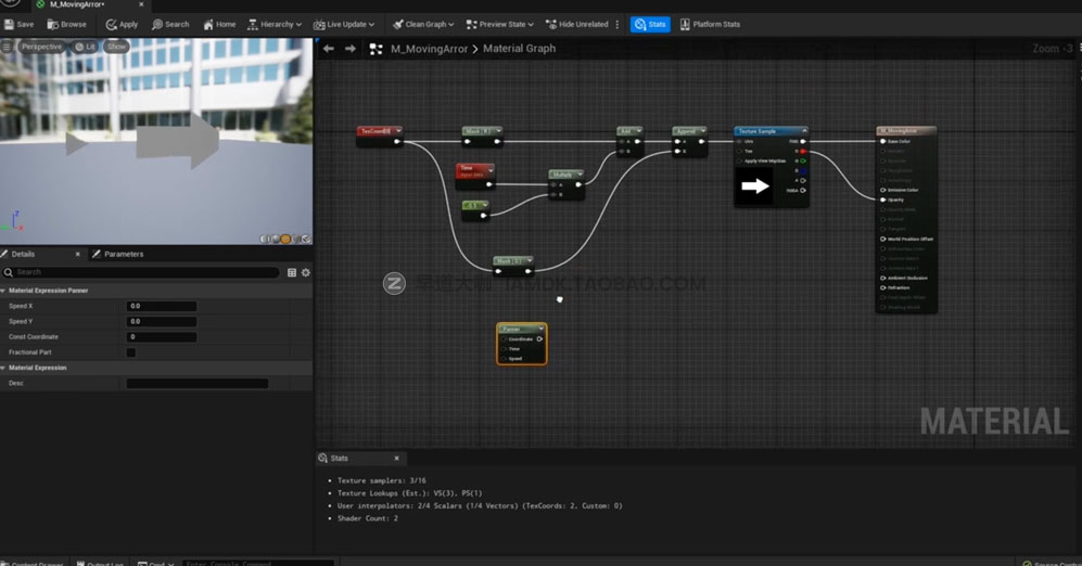 UE教程 在UE5种创建简单场景及材质贴图操作演示视频 英文版 Unreal Engin5: One Course Solution For Material_img_2