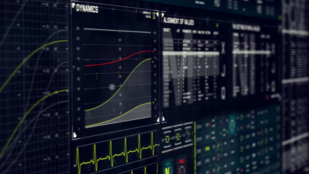 600多款未来科幻机能hud元素仪表盘界面数据表信息边框psd设计素材 600+ Sci-fi Interface HUD Elements_img_2