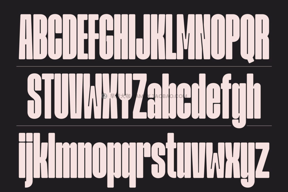 现代优雅压缩圆角标题logo设计无衬线英文字体安装包 Norline - Font Family_img_2
