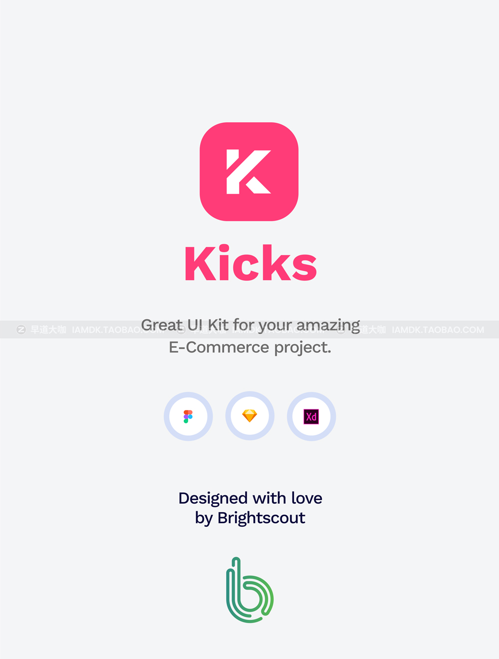 响应式H5电商app界面设计自适应web用户界面设计模板下载 Kicks E-Commerce UI Kit_img_2