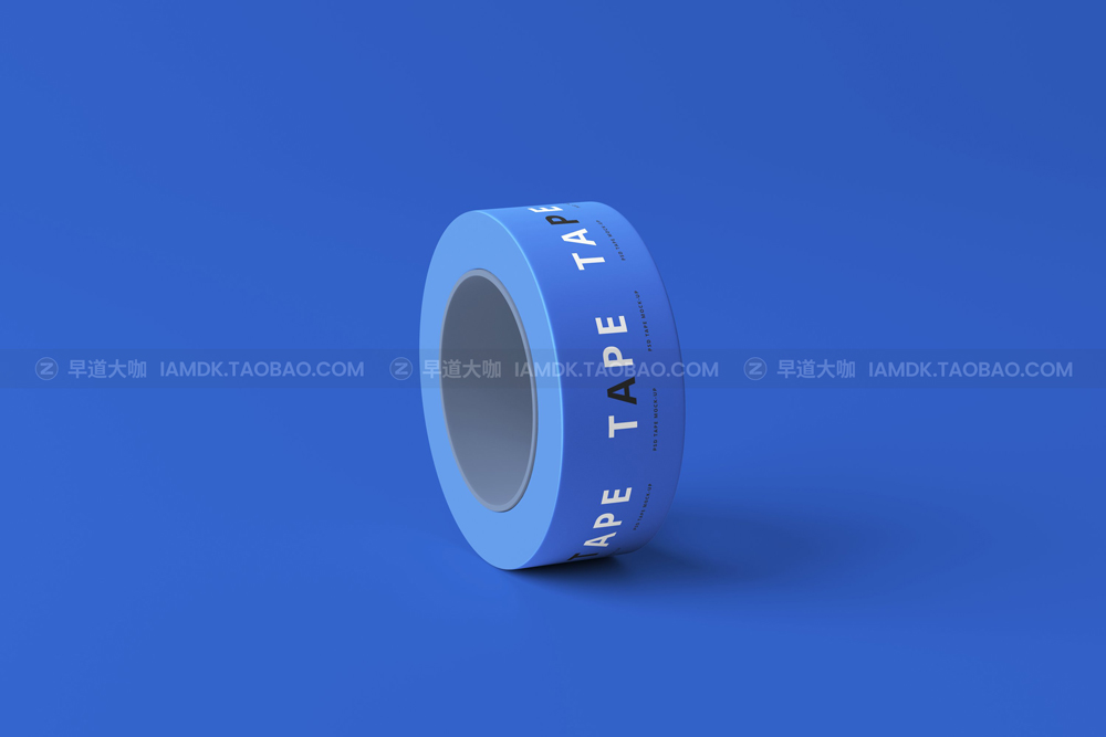 10款时尚胶带logo印花图案设计展示贴图psd样机模版 Adhesive Tape Mockups_img_2