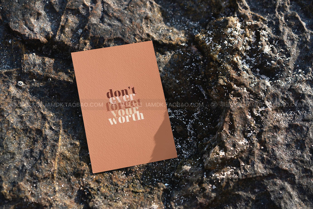 25款时尚单页请柬贺卡明星片设计作品贴图ps样机模版素材 Flyer/Postcard Tropical Mockups_img_2