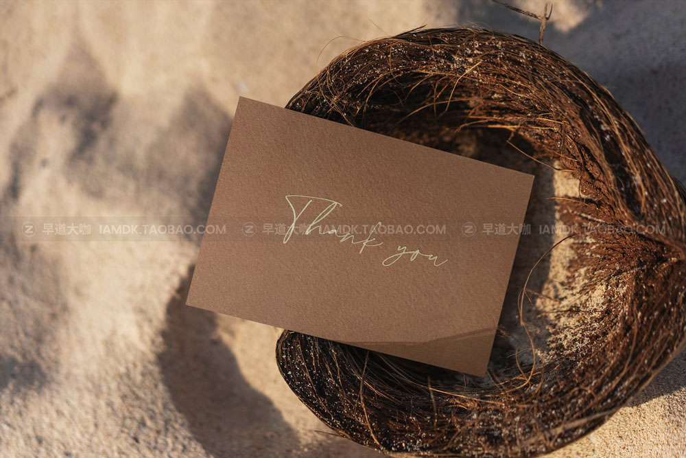 25款时尚单页请柬贺卡明星片设计作品贴图ps样机模版素材 Flyer/Postcard Tropical Mockups_img_2