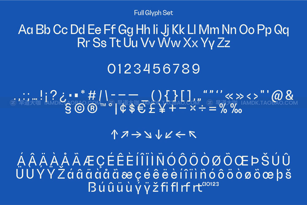 现代狂野酸性海报杂志标题设计无衬线英文字体素材 Brulia Ink Trap Sans Serif_img_2