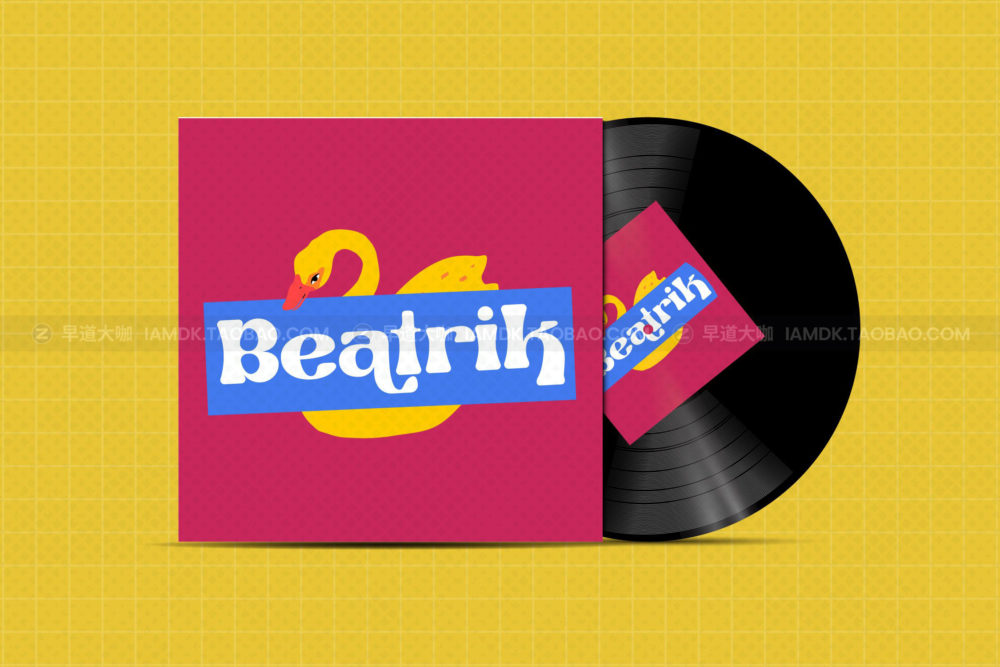 现代复古杂志报价品牌设计衬线英文字体 The Beatrik Font_img_2