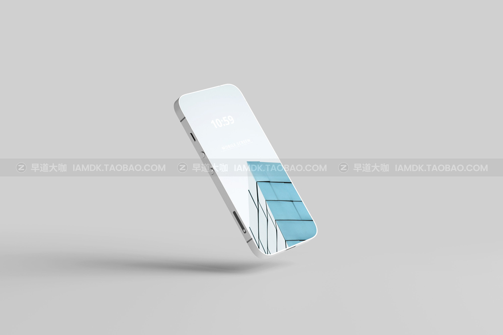 50款时尚全屏苹果iPhone手机iPad平板Mac一体机笔记本屏幕演示样机模版 Modern Display Mockups_img_2