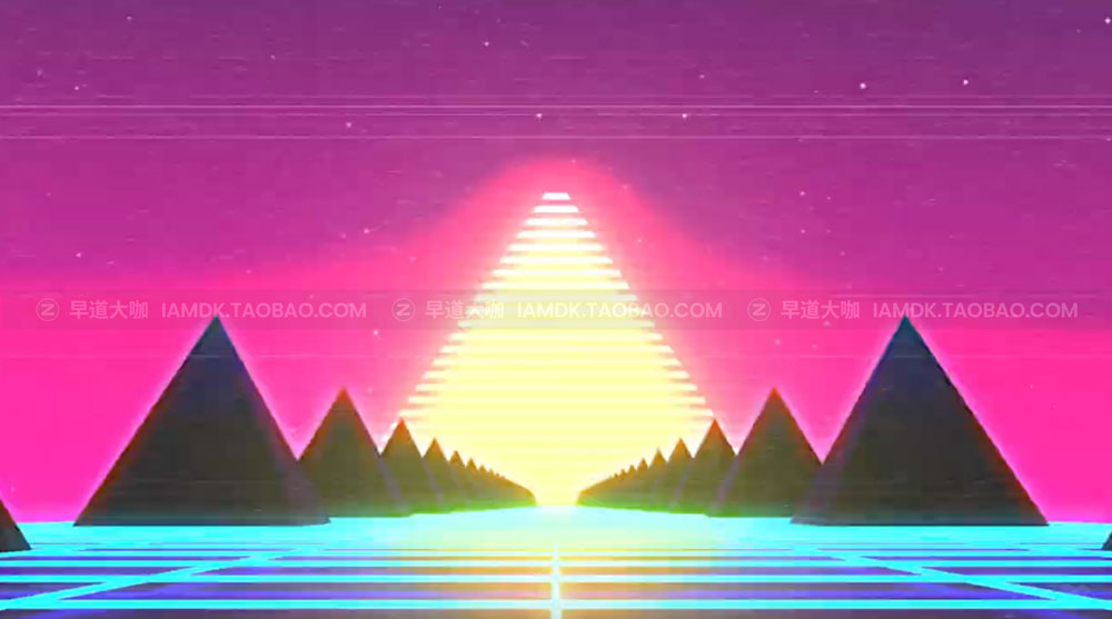 AE+PR预设 80年代VHS复古赛博朋克标题背景动画制作工具包 AEJuice - VHS Retro Pack_img_2