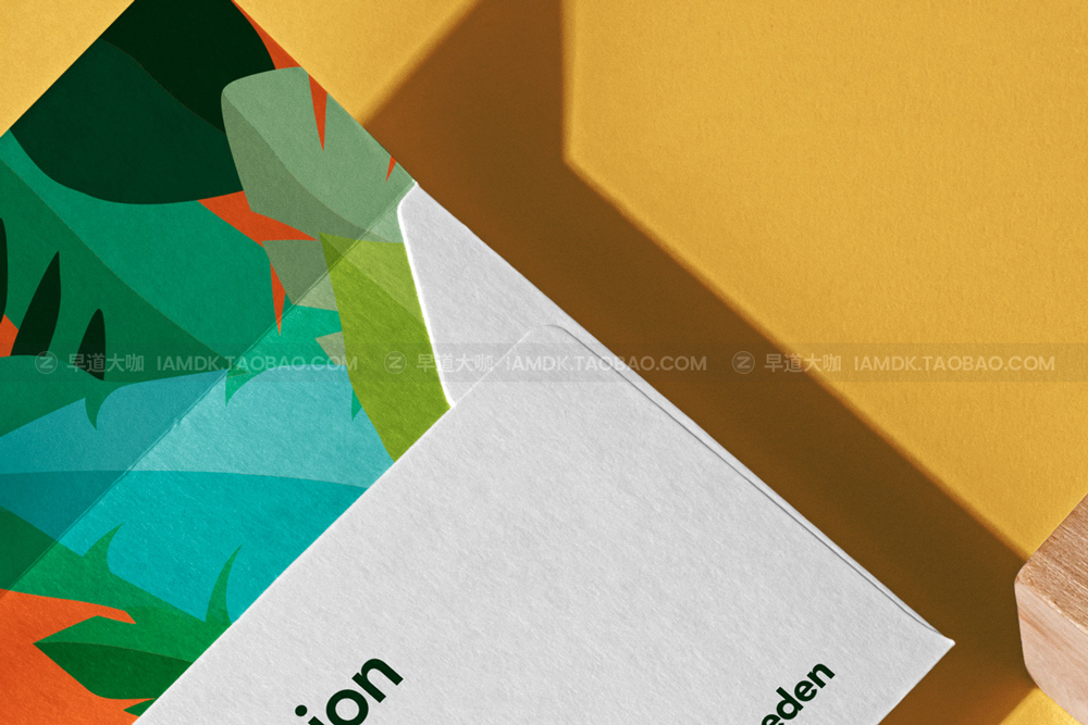 质感品牌vi设计信封名片展示贴图样机psd模版 Stationery Envelope Psd Invitation Mockup_img_2