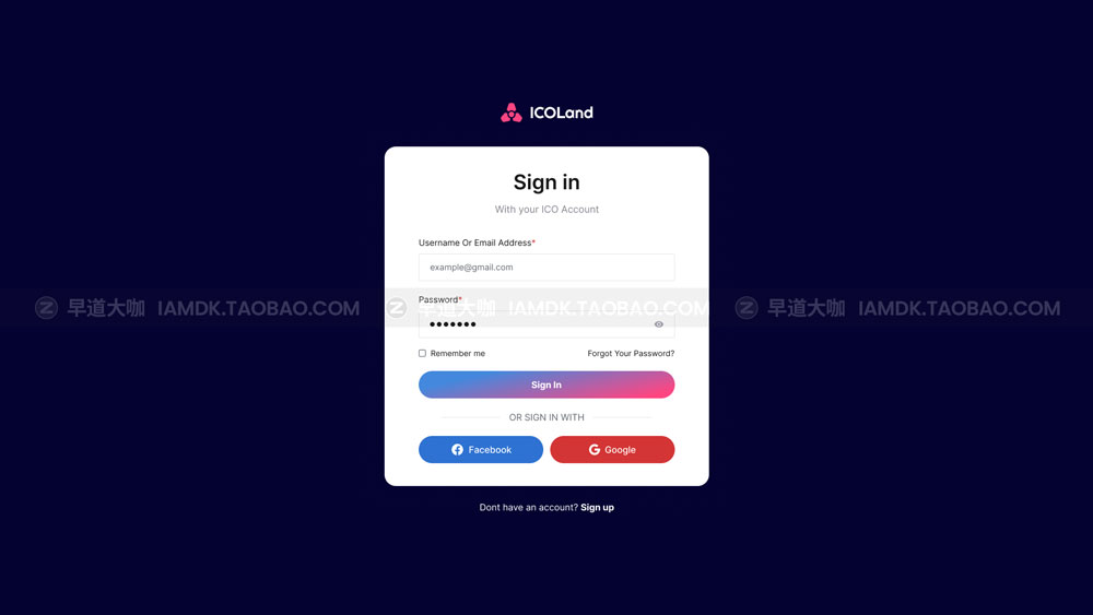 炫酷NFT加密货币数字货币交易市场网站界面设计WEB UI套件素材 ICO landing page & ICO Crypto Template_img_2