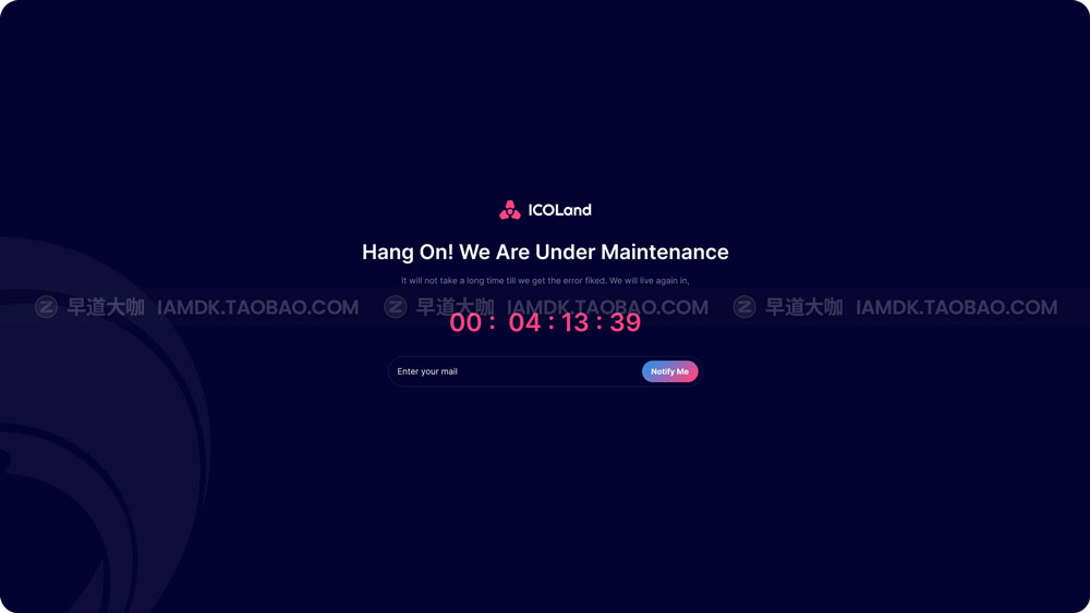 炫酷NFT加密货币数字货币交易市场网站界面设计WEB UI套件素材 ICO landing page & ICO Crypto Template_img_2