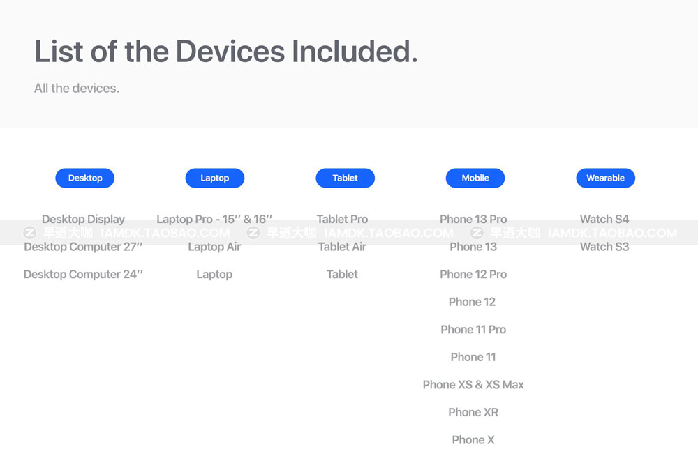 2022苹果iMac一体机iPad笔记本电脑iPhone手机iWatch手表样机模板套装 Apple Devices 18 Mockups - 2022_img_2