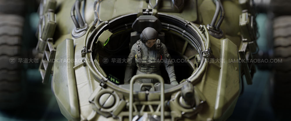 未来科幻机甲战车士兵武器小队合集 Big Medium Small – Mech Squad Collection_img_2