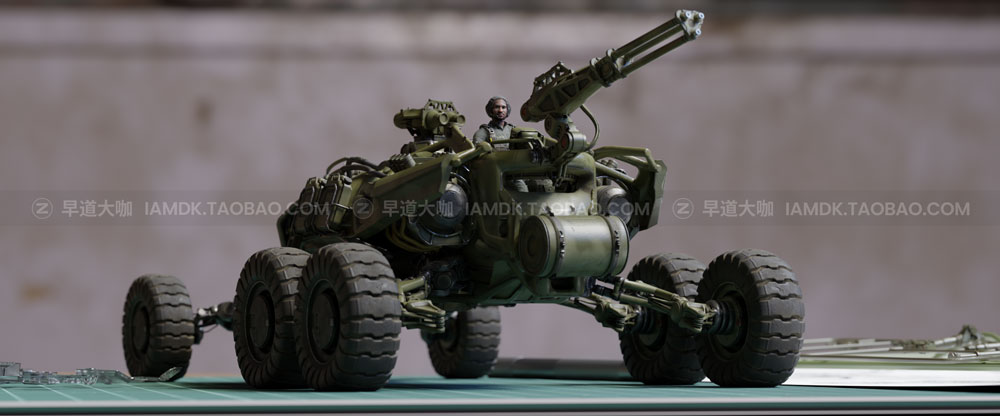 未来科幻机甲战车士兵武器小队合集 Big Medium Small – Mech Squad Collection_img_2