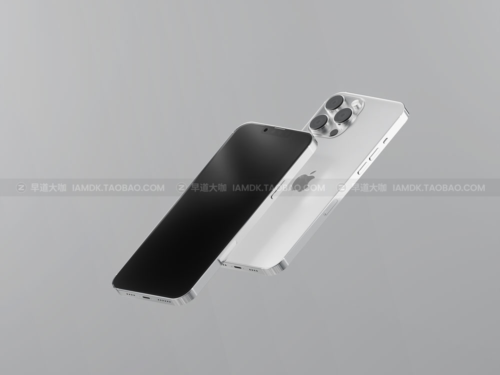 12款高品质APP界面设计iPhone 13手机屏幕演示样机素材 iPhone 13 Mockup Set_img_2