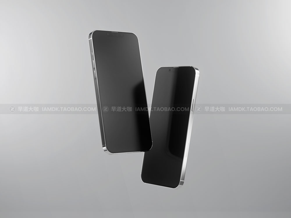 12款高品质APP界面设计iPhone 13手机屏幕演示样机素材 iPhone 13 Mockup Set_img_2