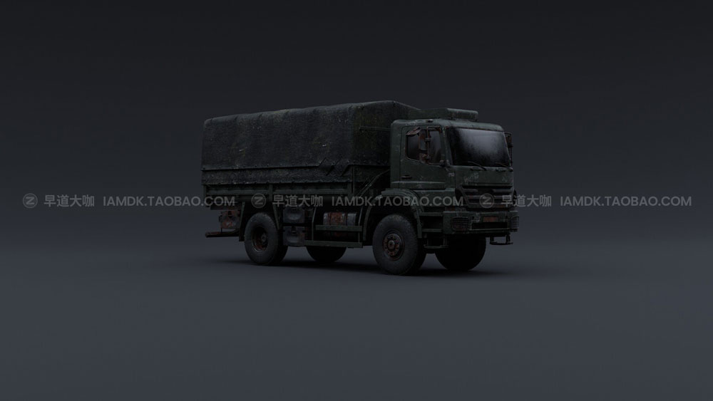 世界末日汽车交通工具3D模型 Artstation – Apocalypse Vehicles (Blender/FBX/OBJ格式)_img_2