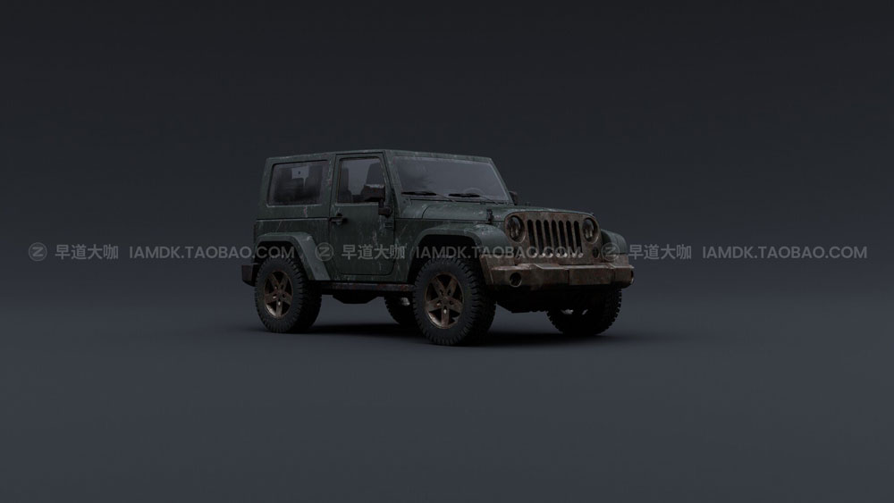 世界末日汽车交通工具3D模型 Artstation – Apocalypse Vehicles (Blender/FBX/OBJ格式)_img_2