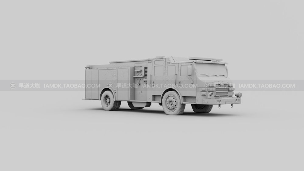 世界末日汽车交通工具3D模型 Artstation – Apocalypse Vehicles (Blender/FBX/OBJ格式)_img_2