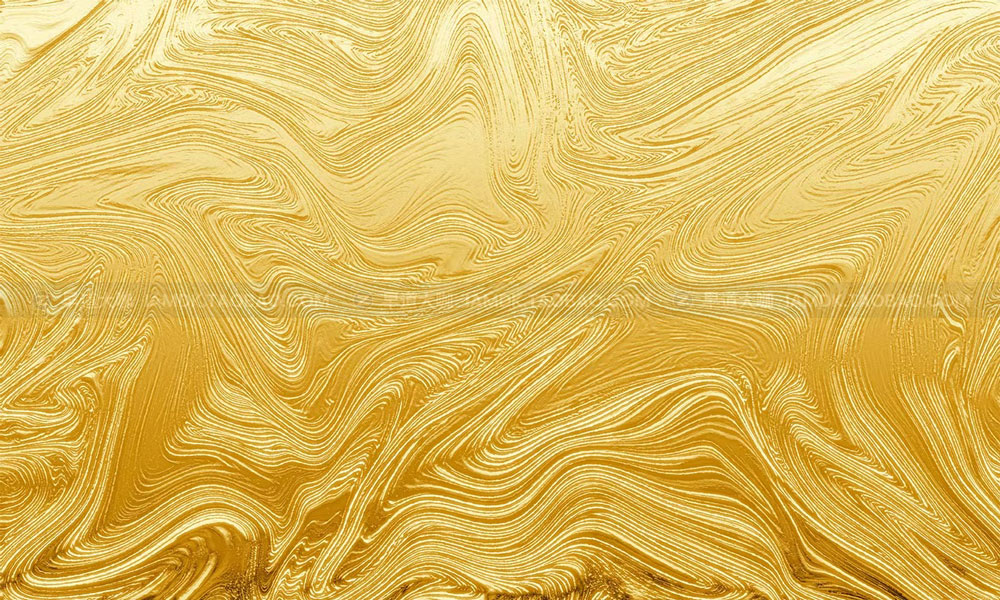 10张奢华液体黄金肌理纹理背景图片设计素材 Liquid Gold Textures Vol.2_img_2