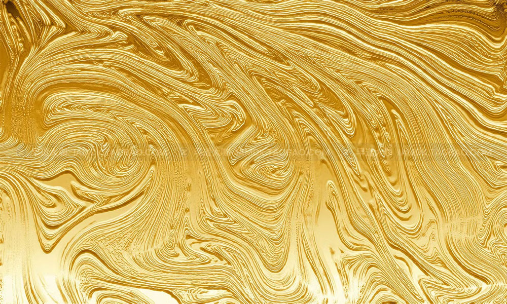 10张奢华液体黄金肌理纹理背景图片设计素材 Liquid Gold Textures Vol.2_img_2