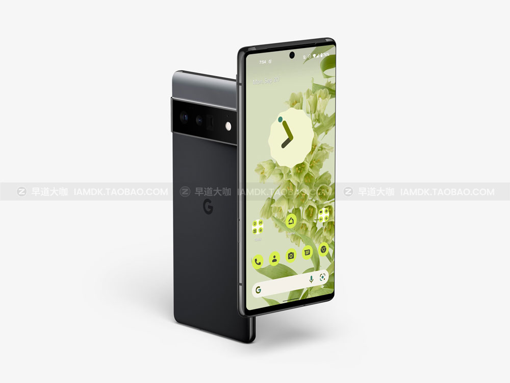 时尚App应用Ui界面设计作品贴图谷歌Pixel 6 Pro智能手机贴图样机 Google Pixel 6 Pro Mockups_img_2