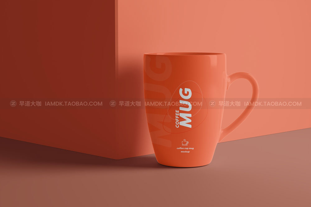 16款杯子茶杯水杯马克杯咖啡杯Logo印花图案设计贴图Ps样机素材 Mug Mockup Set_img_2