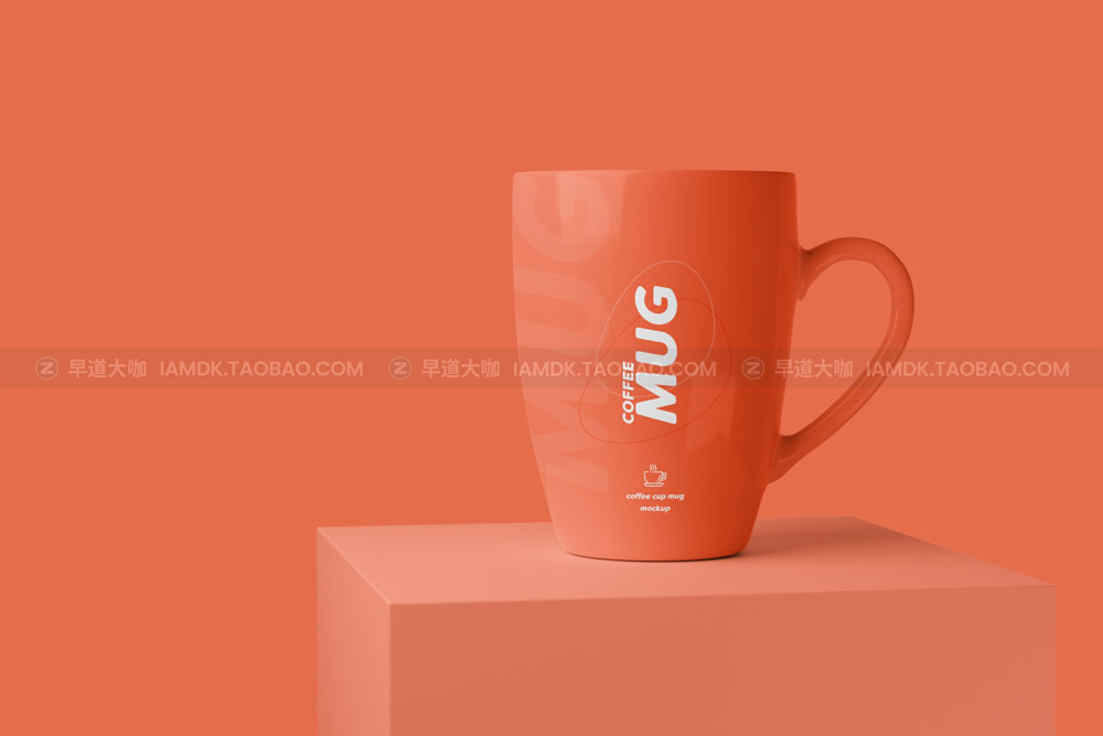 16款杯子茶杯水杯马克杯咖啡杯Logo印花图案设计贴图Ps样机素材 Mug Mockup Set_img_2