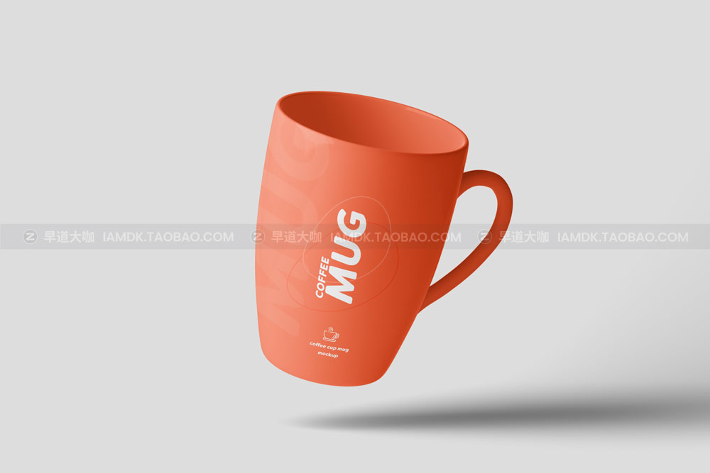 16款杯子茶杯水杯马克杯咖啡杯Logo印花图案设计贴图Ps样机素材 Mug Mockup Set_img_2