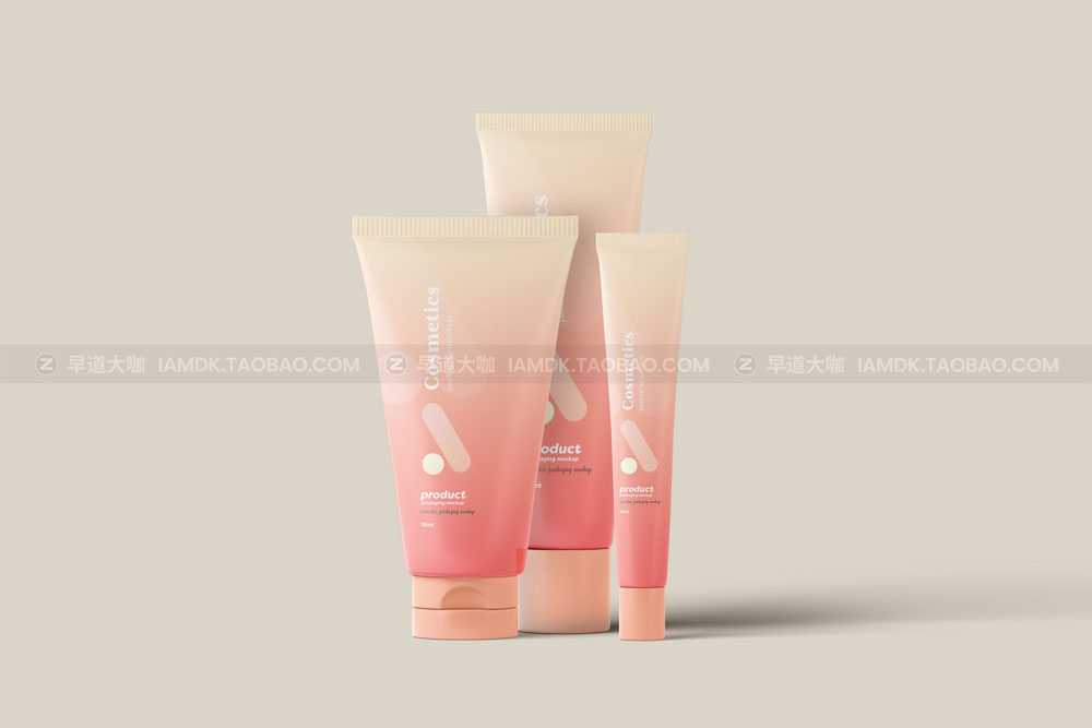 20款时尚护肤化妆品品牌包装设计展示贴图样机套装 Cosmetics Packaging Mockup Pack_img_2