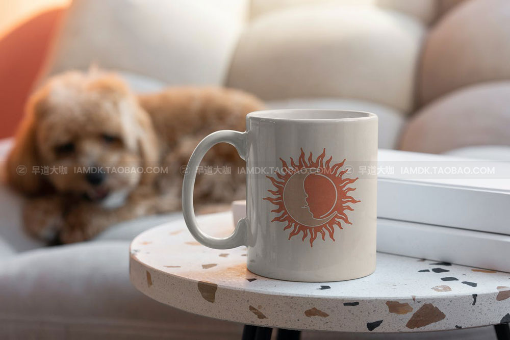 23款时尚品牌Logo设计陶瓷马克咖啡杯贴图展示样机PS模板素材 Mug MockUp Lifestyle Set_img_2