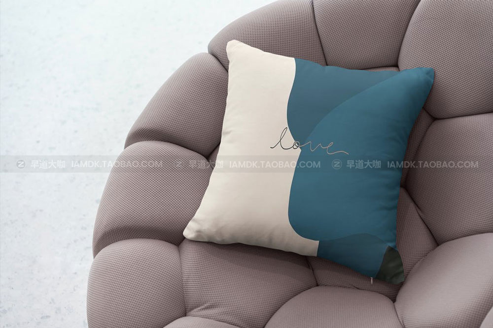 23款逼真抱枕枕头枕套印花图案设计展示贴图样机模板素材 Pillow Mock-Up Set vol2_img_2