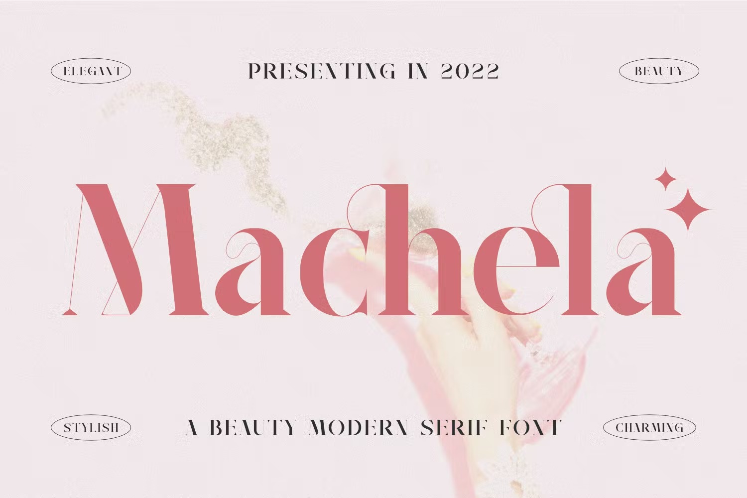 优雅奢华品牌广告徽标logo设计衬线英文字体 Modern - Machela_img_2