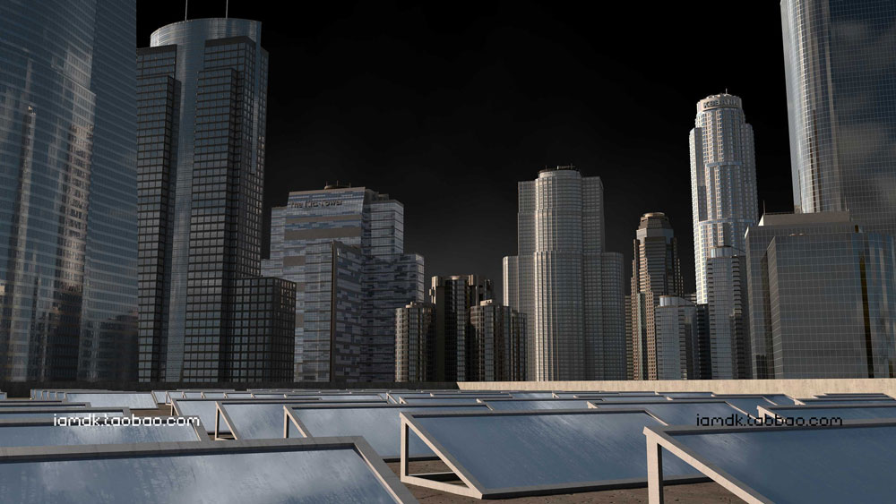 【80G】现代城市建筑楼房大厦3D模型 C4D/MAX/FBX/OBJ/Maya/Blender等 Kitbash3d – Los Angeles_img_2