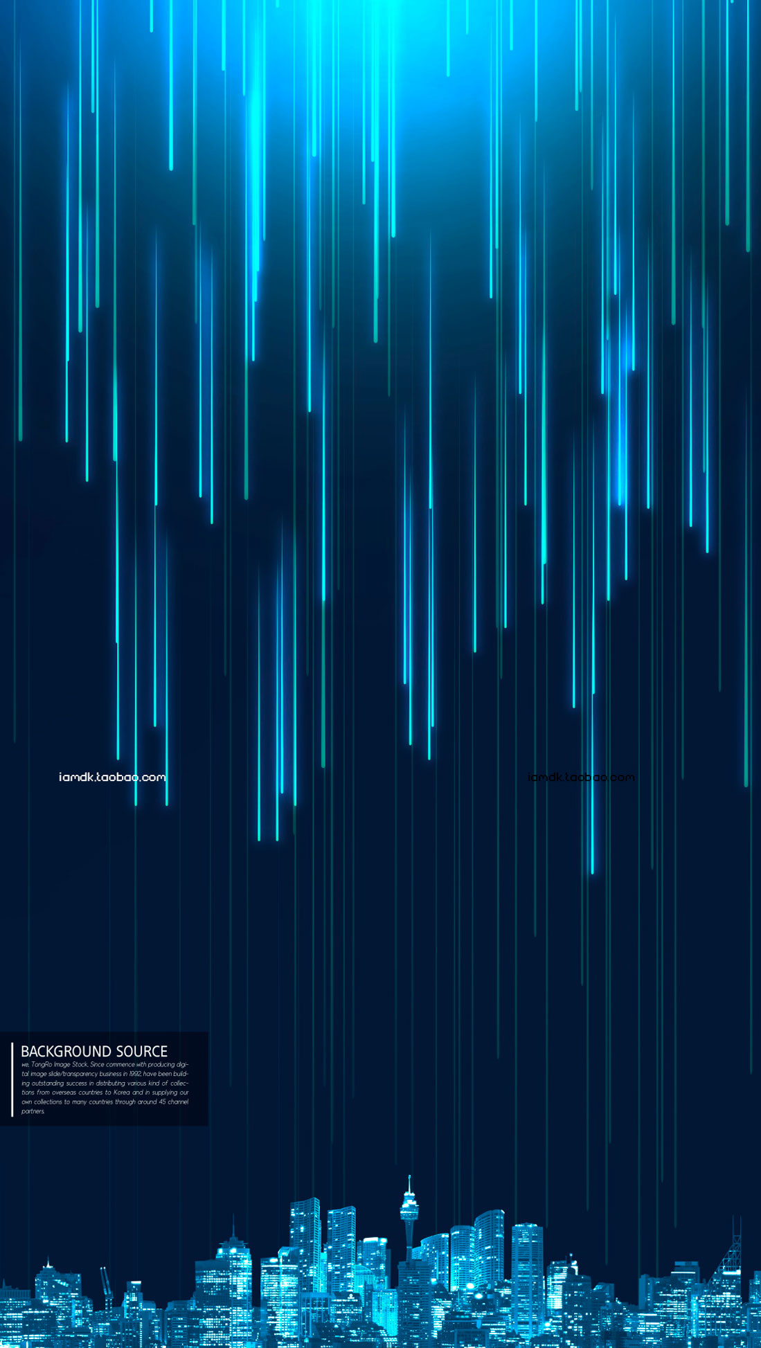 12款炫丽时尚抽象波浪线条KV主视觉背景PSD设计素材 Bazzling Technology Background_img_2