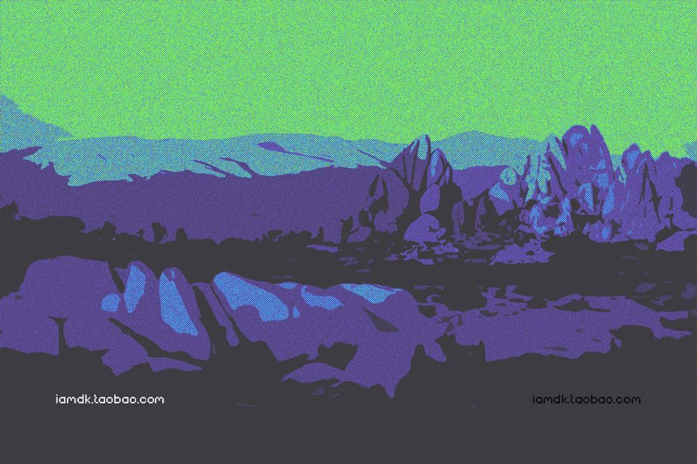 潮流波普艺术照片修图特效PS样式模板素材 Pop Art Photoshop Effect_img_2